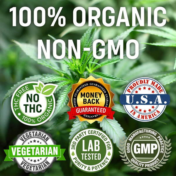 NATURE'S BENEFICIALS Organic Hemp Oil Extract Drops, 300Mg - Omega Fatty Acids 3 6 9, Non-Gmo Ultra-Pure CO2 Extracted