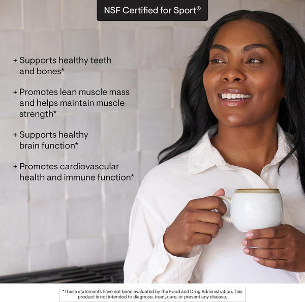 THORNE Vitamin D-5000 - Vitamin D3 Supplement - Support Healthy Bones, Teeth, Muscles, Cardiovascular, and Immune Function* - NSF Certified for