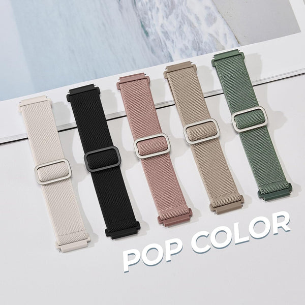 Acextro 5 Pack Stretchy Bands Compatible with Samsung Galaxy Watch 7 6 5 4 FE Band 40mm 44mm 45mm/Watch 6 4 Classic 4 42mm 46mm 43mm 47mm/Active