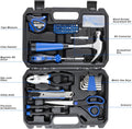 Prostormer 93-Piece Tool Kit, Small Starter Tool Set, Blue