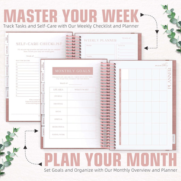 Self Care Journal â Guided Daily Reflection Notebook to Support Mental & Physical Health Habits â Self Love Manifestation & Affirmations Planner -