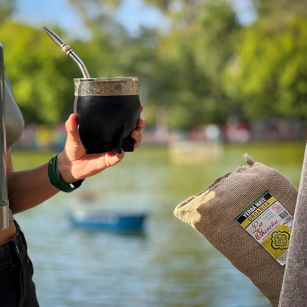 Organic Yerba Mate La ObereÃ±a Loose Leaf Tea Traditional South American Tea Drink