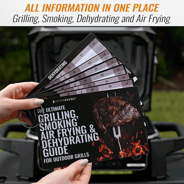 INFRAOVENS Cooking Guide Accessory for Ninja Woodfire Outdoor Grill & Smoker, Wa