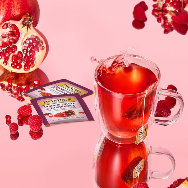 Twinings Fruity Herbal Caffeine- Free Tea Bag Sampler Variety (Pack of 45) Ã¢ÂÂ Perfect Gourmet Gift Set