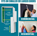 Wonder Hanger Over The Door 3-Pack Organizer for Clothes Hangers, Space-Saving Cascading Hanger Hooks, White