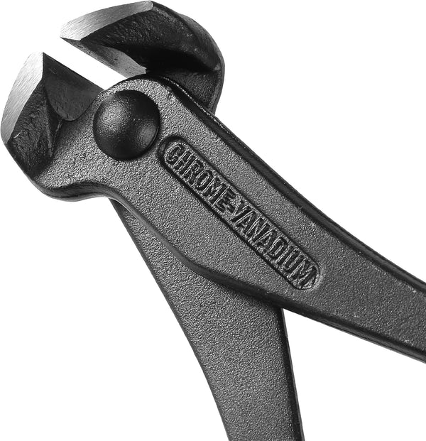 Bates Nail Puller and Staple Remover - Yellow, 2 Pack, Carpenter Tool, End Cutting Pliers, Nippers for Nail Pulling 7", 2 Pack Yellow
