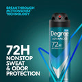 Degree Men Antiperspirant Deodorant Dry Spray Cool Rush 3 count Deodorant for Men With MotionSense Technology 3.8 oz Fresh 3.8 Ounce (Pack of 3)