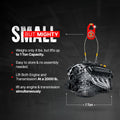 Engine Hoist Sling | No Chain Hoist Hassle | 1 Ton Capacity | 45 Degree Tilt | Single Hand Operation | Easy Engine Swap | Mounting Cleats Fasten