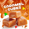 Caramel Candy Individually Wrapped, Caramel Cubes, 1 Lb Bag | Vanilla Flavor, Chewy Candy for Snacking and Baking Vanilla 1 Pound (Pack of 1)