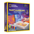 National Geographic Marbling Paint Craft Kit to Create Marble Art for Kids Paint Marbling Kit