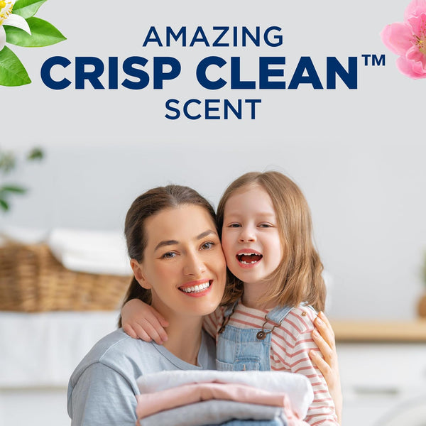 ARM & HAMMER Clean & Simple Liquid Laundry Detergent | Crisp Clean Scent, 77 Loads, 100.5 Fl oz Crisp Clean 100.5 Fl Oz (Pack of 1)