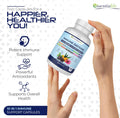 Immune Support Supplement 10 in 1 Elderberry, Echinacea, Vitamin D, Vitamin C 1000mg & Zinc Supplement - Take Charge of Your Health with Immune
