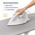 SAVUK Ironing Board Cover and Pad Standard Size Silicone Coated 4 Layers 15x54 inch Extra Heavy Duty Thick Padding, Heat Reflective, Non Stick