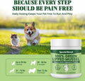 Green Lipped Mussel Powder for Dogs & Cats - 100% New Zealand Green Lipped Mussels - Natural Hip & Joint Supplement for Joints, Tendons,