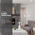 GE 18025 Dimmer, Toggle On/Off, White White 3-Way Toggle Switch