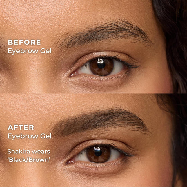 WUNDERBROW Eyebrow Gel, Waterproof, Smudgeproof, Lasts for Days, Shade: Black/Br