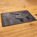 TekMat Cleaning Mat for use with Sig Sauer P365, Black (TEK-17-SIGP365) One Size