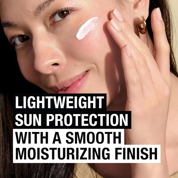 Neutrogena Ultra Sheer Moisturizing Face Serum with Vitamin E & SPF 60, All Day Facial Sunscreen Serum with Broad Spectrum UVA/UVB Protection,