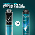 Degree Men Antiperspirant Deodorant Dry Spray Cool Rush 3 count Deodorant for Men With MotionSense Technology 3.8 oz Fresh 3.8 Ounce (Pack of 3)