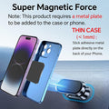 【2-Pack】 Magnetic Phone Holder for car, [ Super Strong Magnet][ with 4 Metal Plate ] iPhone Magnetic CarMount for Cell Phone, [ 360° Rotation ]