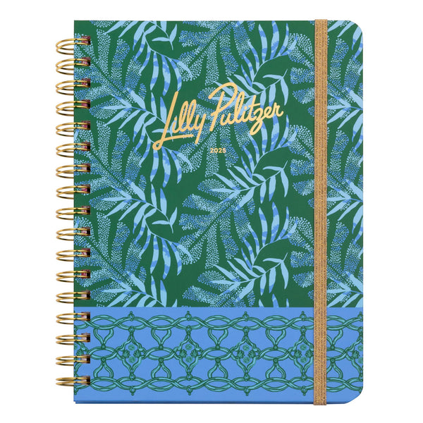 Lilly Pulitzer Large Daily Planner January 2025 - December 2025, Weekly Agenda & Monthly Calendar, Stickers, Pockets, & Spiral Binding (It'S a