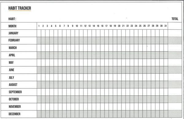 Dry Erase Habit Tracker Calendar Ã¢ÂÂ Double-Sided Monthly & Yearly Goal Planner Ã¢ÂÂ 11Ã¢ÂÂX17Ã¢ÂÂ Laminated, Reusable Ã¢ÂÂ Includes 2