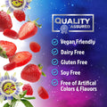 Sleep Gummy 8Mg Melatonin - Extra Strength Sleep Support with 20Mg Passiflora, Natural Sleeping Gummies for Adults, Vegan & Non-Gmo, Melatonin