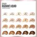 Maybelline Dream Radiant Liquid Medium Coverage Hydrating Makeup, Lightweight Liquid Foundation, Coconut, 1 Count