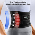 FREETOO Back Brace for Men Lower Back Pain, Breathable Back Support Belt for Women,Work with Soft Pad, Lightweight Lumbar Support for Lasting