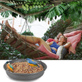 Hanging Bird Bath Hanging Bird-Feeder - CARGEN Garden BirdBath Tray Wildlife Feeder Plate Water Bowl or Water Bowl for Outdoors Garden Patio
