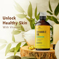 Botanic Hearth Vitamin E Oil 2 Fl Oz |100% Pure and Natural- Cold Pressed & Hexane Free Natural Hair Growth Oil for Eyelashes, Eyebrows, Skin,