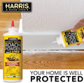 HARRIS Boric Acid Roach and Silverfish Killer Powder w/Lure for Insects (16oz) Pack of 1