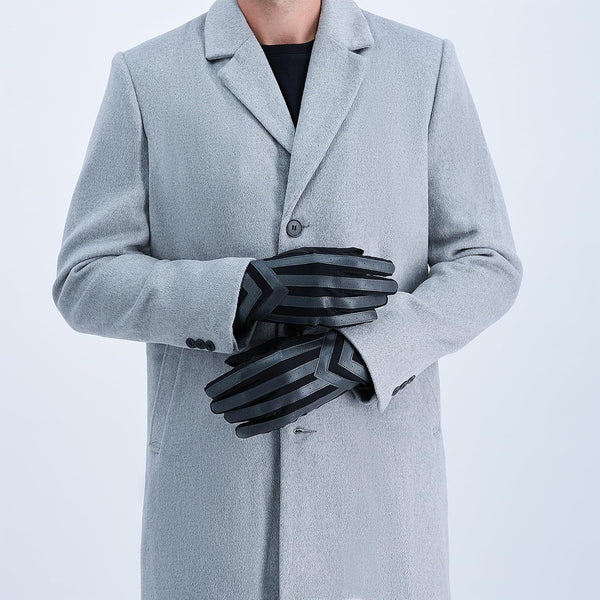 isotoner Men’s Spandex Touchscreen Cold Weather Gloves Medium Smartdri Charcoal