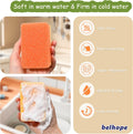 Belhope Scrub Sponges, Dual-Sided Temperature Controlled Scrubber - Scratch-Free Multipurpose Dish Sponges for Kitchen, Bathrooms, and Outdoor Use
