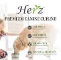 Herz Air-Dried Dog Food, High Protein, Chicken & Duck Liver 1 lb Chicken 1 Pound (Pack of 1)