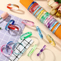 36 Pcs Mental Health Awareness Month Wristbands Bulk Motivational Rubber Bracelets Positive Silicone Bracelets Mental Health Gifts for Office