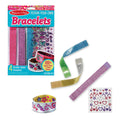Melissa & Doug Design-Your-Own Bracelets with 100+ Sparkle Gem and Glitter Stickers