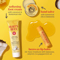Burt's Bees Mothers Day Gifts Ideas - Essentials Everyday Set, 5 Travel Size Products - Deep Cleansing Cream, Hand Salve, Body Lotion, Foot Cream