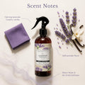Abbey & Sullivan Odor Eliminating and Refreshing Linen and Room Spray, Lavender Vanilla, 16 oz.