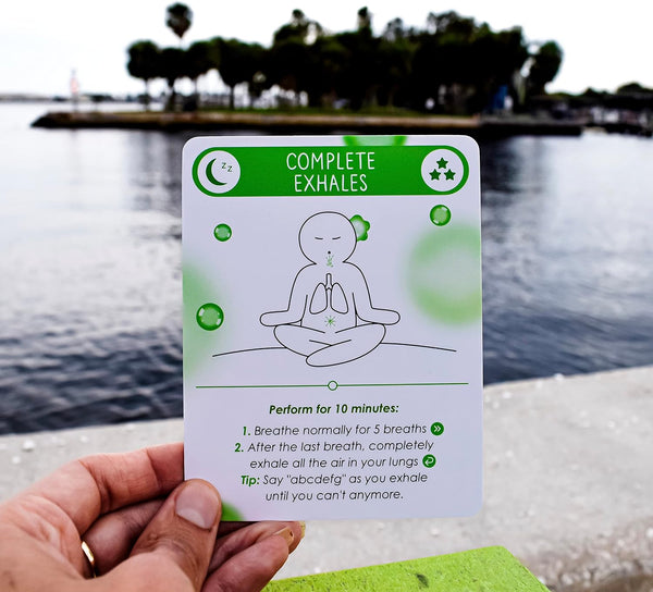 BEST 100 Daily Meditation Cards | Anxiety Relief Item for Relaxation | Self Care Kit for Stress Relief | Perfect Mindfulness Gift For Teens &