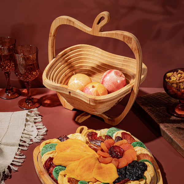 Dried Fruit Gift Basket - Healthy Gourmet Snack Box - Holiday Food Tray - Variety Snacks - Easter, Birthday, Sympathy, Mom, Dad, Corporate Tray -