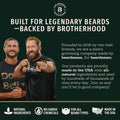 Live Bearded Beard Oil and Butter Grooming Kit Sample Pack with Comb, Bonus Gift - All-Natural Ingredients Shea, Argan, Jojoba - Growth Support -