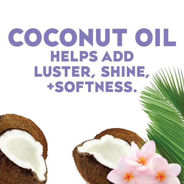 OGX Nourishing + Coconut Oil Weightless Hydrating Oil Hair Mist, Lightweight Leave-In Hair Treatment with Coconut Oil & Bamboo Extract, Paraben &