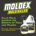 Moldex Mold Killer, Cleans, Deodorizes, Disinfects, 32 oz 32 Fl Oz (Pack of 1)