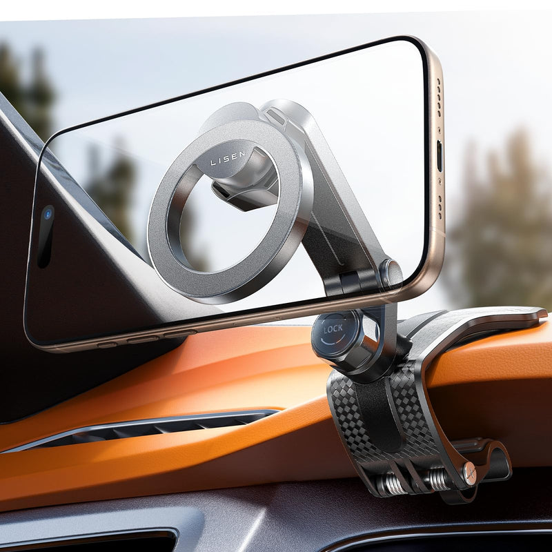 LISEN for MagSafe Car Mount Magnetic Phone Holder for Your Car Magnet Air Vent Cell Phone Holder Mount Car Accessories Gift for Men Women fit