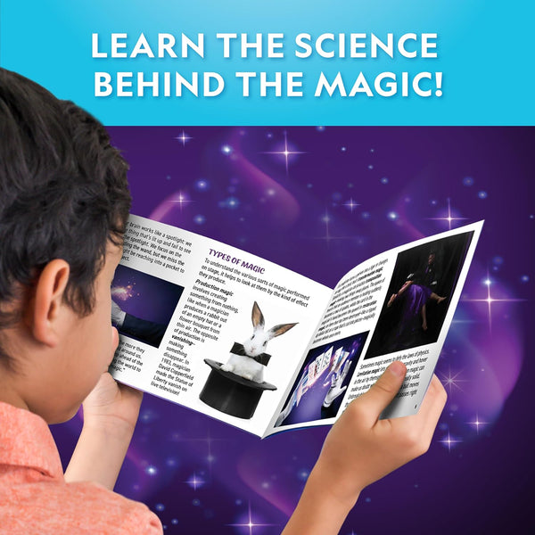 National Geographic Mega Magic Kit with 75+ Tricks for Kids Ages 8-12 | Perform Classic Illusions, Performance Props, STEM Learning, Video