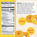 Snak Club Tajin Mango Rings Gummy Candy, Fruit Candy Gummies with Chili and Lime Seasoning, Mild, Gluten-Free and Vegan Snacks, 11 oz Resealable