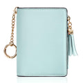 Gostwo Small Wallets for Women, Stylish Womens Wallet with ID Window, Zippered Coin Pocket and Tassel. Cute RFID Wallet for Women, ideal for Teen