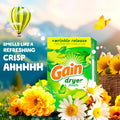 Gain, Laundry Dryer Sheets, Fabric Softener Wrinkle Reducing Anti Static Sheets, Original Scent, 240 Count (Packaging May Vary) Original 240 Count
