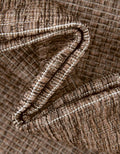 Unique Loom Outdoor Solid Collection Area Rug (3' 3" X 5' 3" Oval Light Brown/Ivory)
